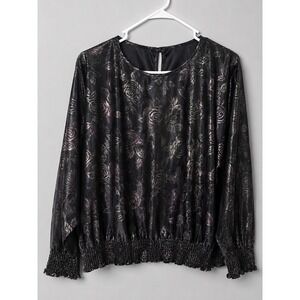 Whimsigoth Fairy Grunge Floral Blouse-Witchy Dark Romance Festival Multicolor